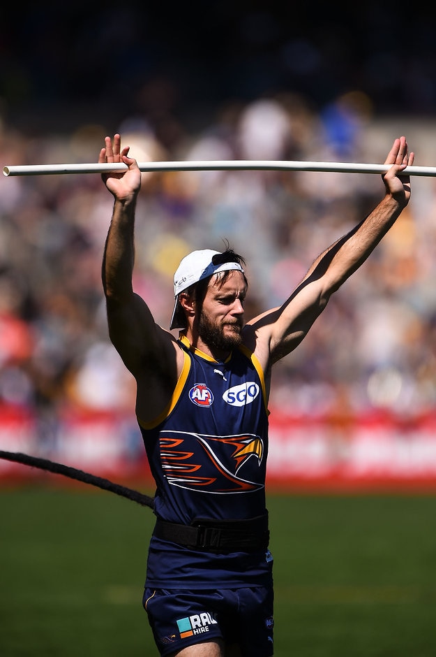 AFL 2015 Training - West Coast 280915 Mitch Brown at training earlier in the pre-season - ${keywords}